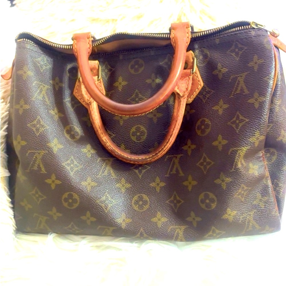 Authentic LV Monogram Speedy 35